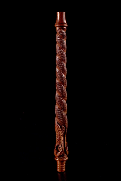Holzmundstück XS Slimline Cobra Carved, ca. 26cm